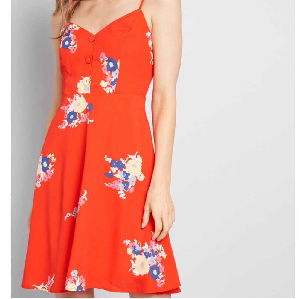 NWT ModCloth floral sundress